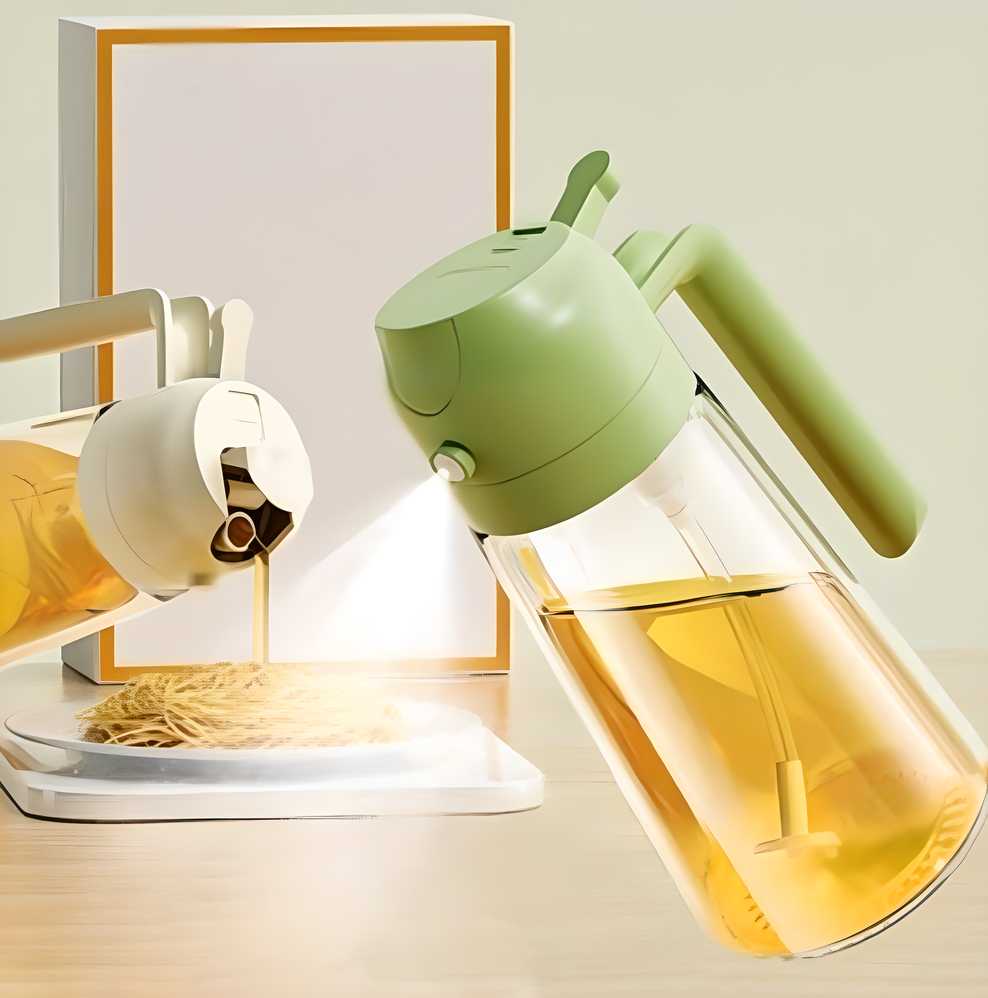 2 in 1 Oil Sprayer and Dispenser Bottle 500ML